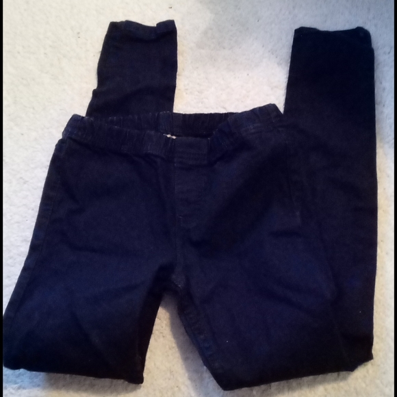 Vtg 1970s Roebuck & Co kids black skinny leg denim - Picture 4 of 11